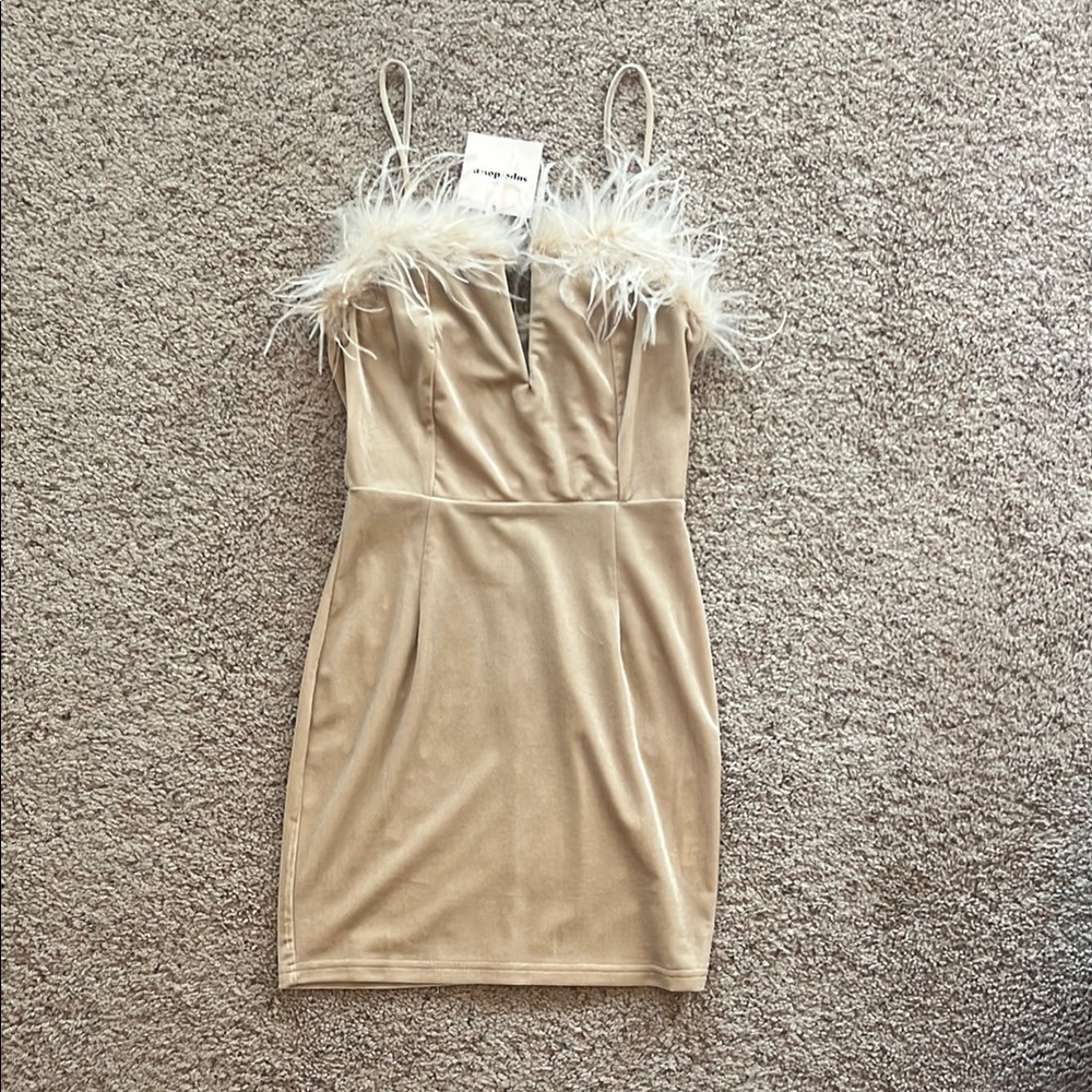 Superdown Velvet Mini Dress!